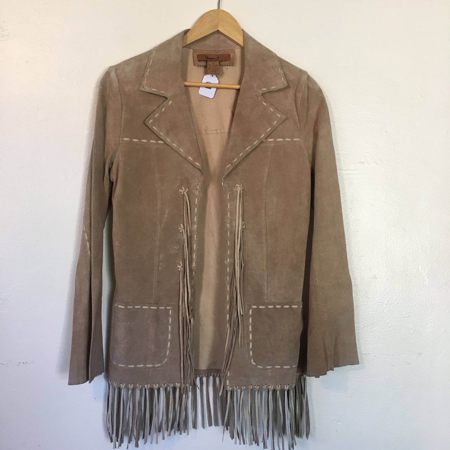 Leather Fringe Jacket