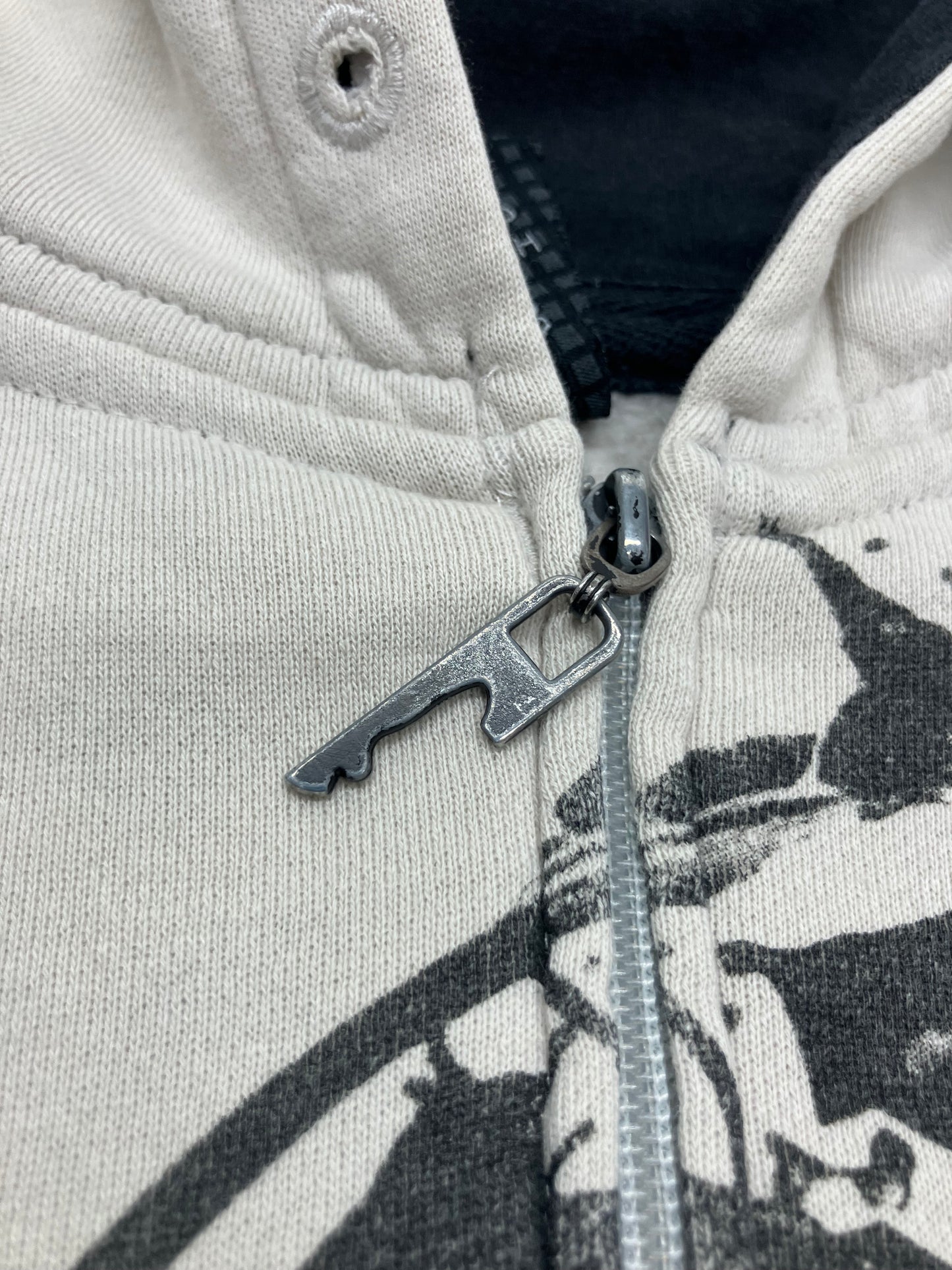 Y2K Fox Motocross Zip up Hoodie