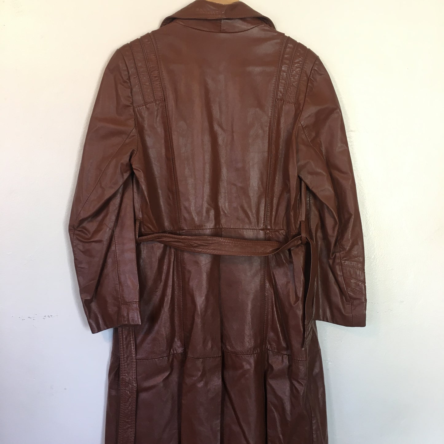 Vintage Penny Lane Leather Coat