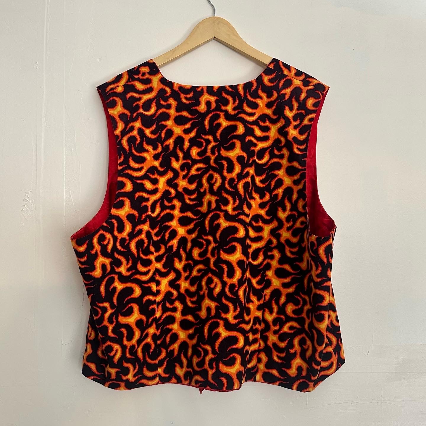 Vintage Flames Vest