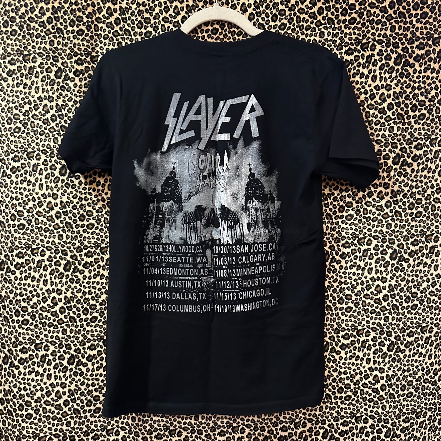 Slayer 2013 “The Tour” T-Shirt