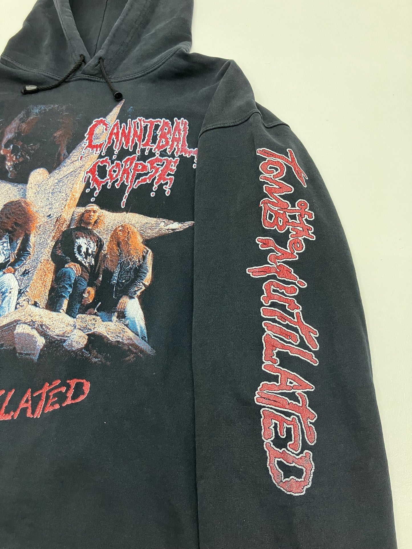1990’s Cannibal Corpse Tomb Of The Mutilated Hoodie