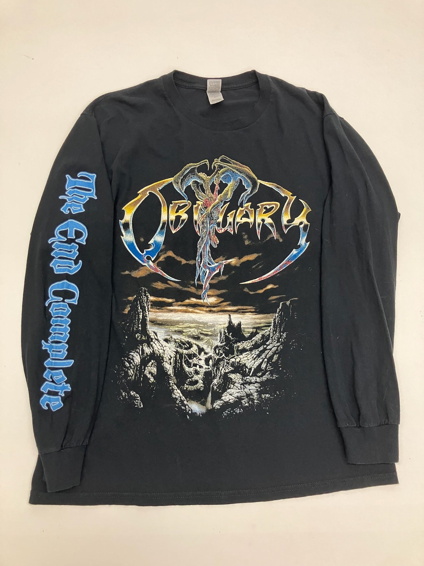 Obituary The End Complete Gargoyle Long sleeve