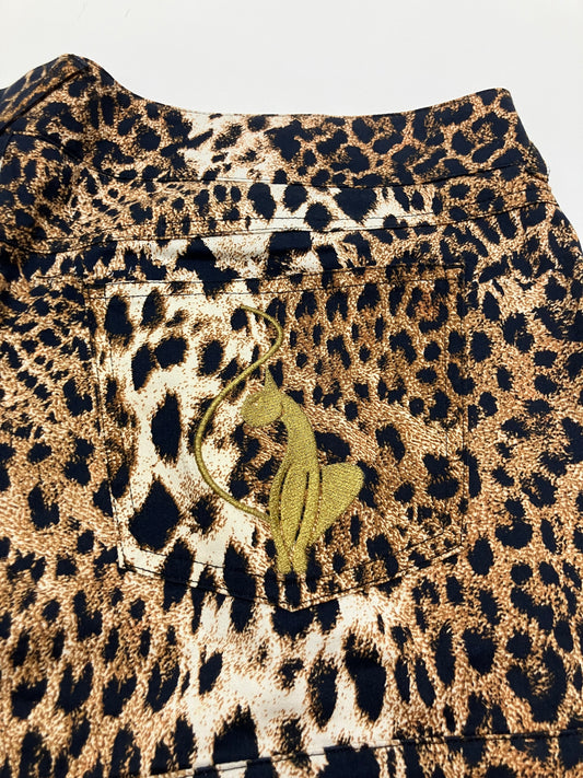 Baby Phat Leopard Cat Shorts