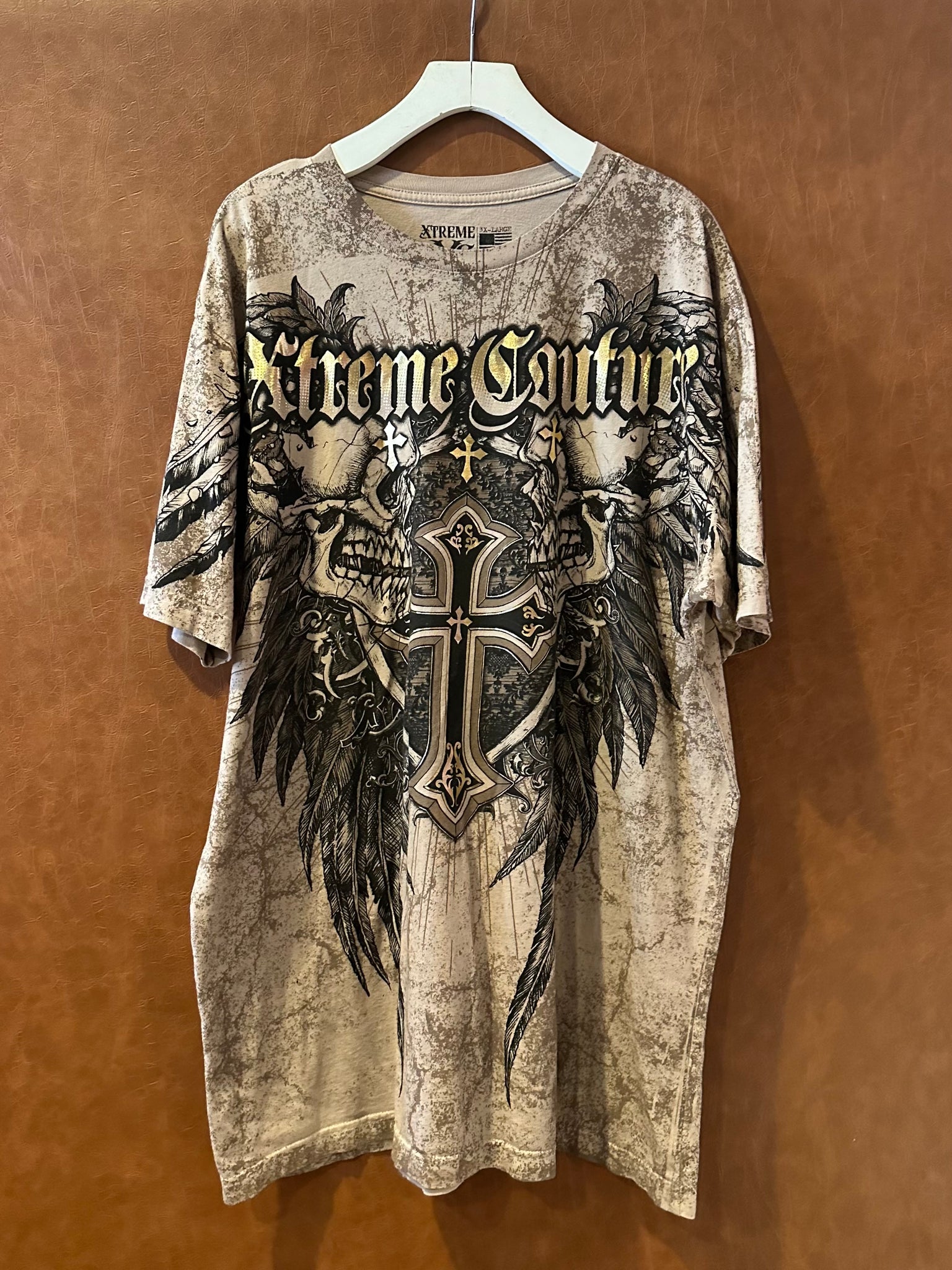 Xtreme Couture Tee 2Skull