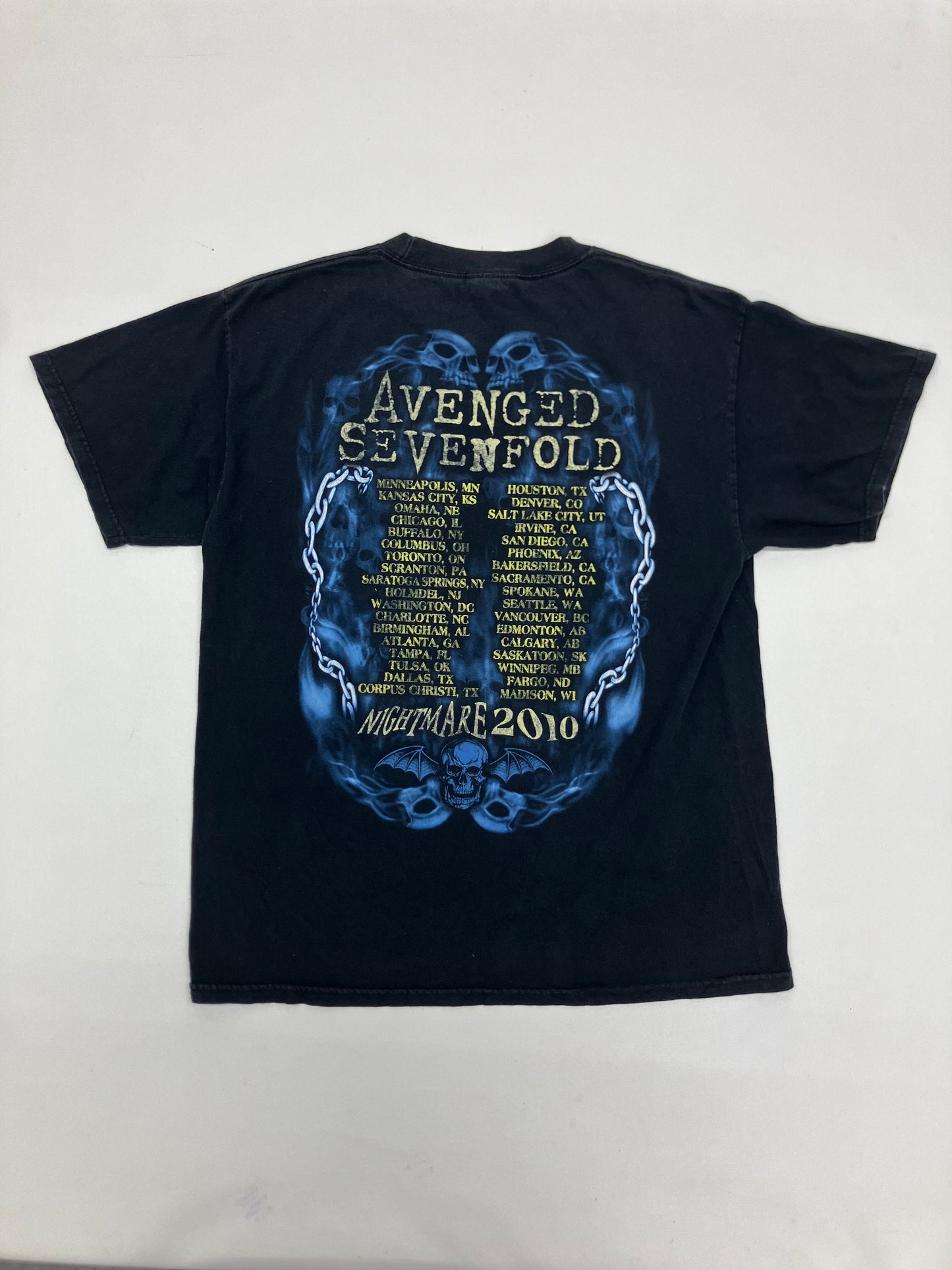 Y2K Avenged Sevenfold 2010 Tour Tee