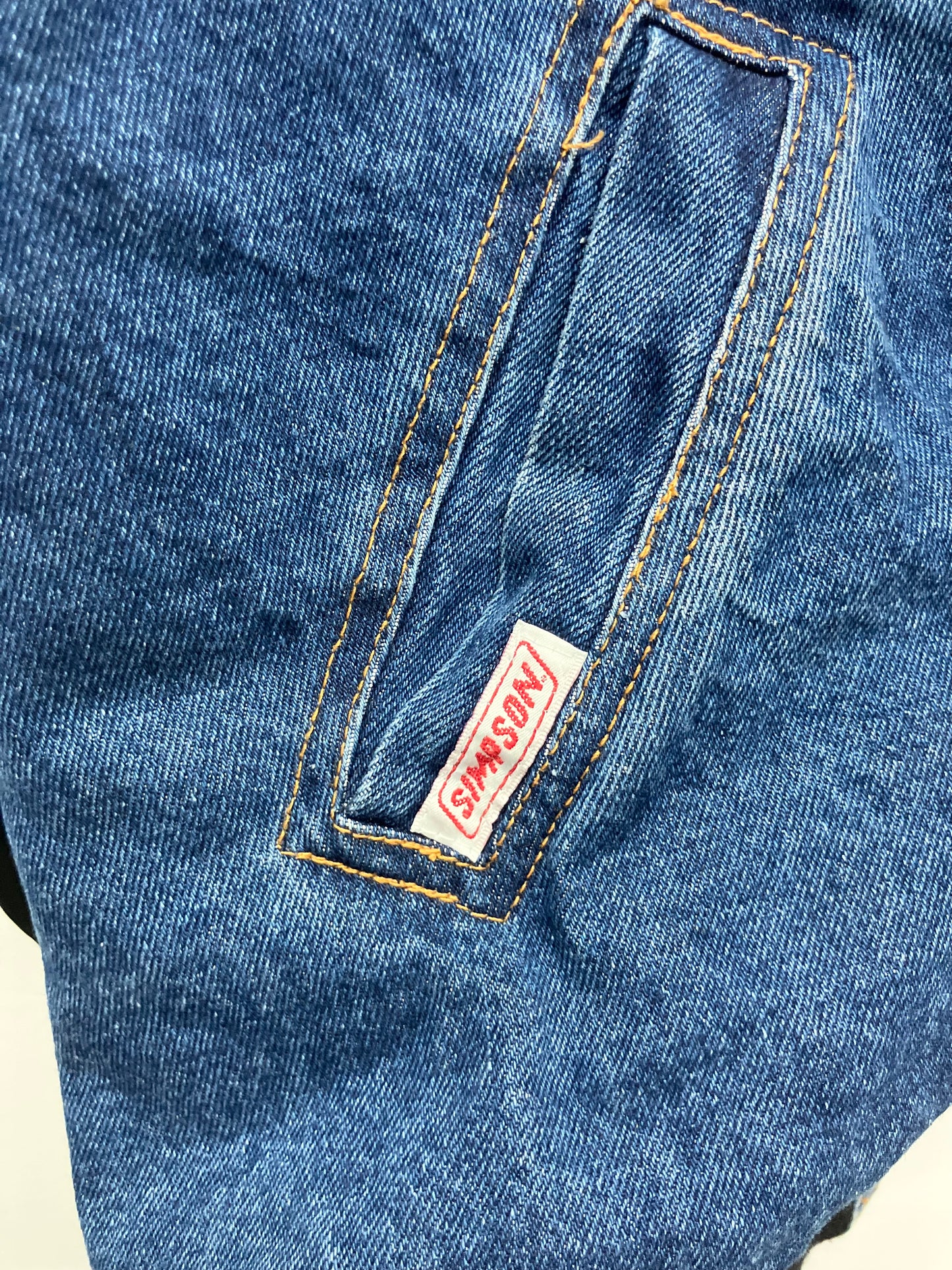 Vintage 1990’s Simpson Indy Race Denim Jacket