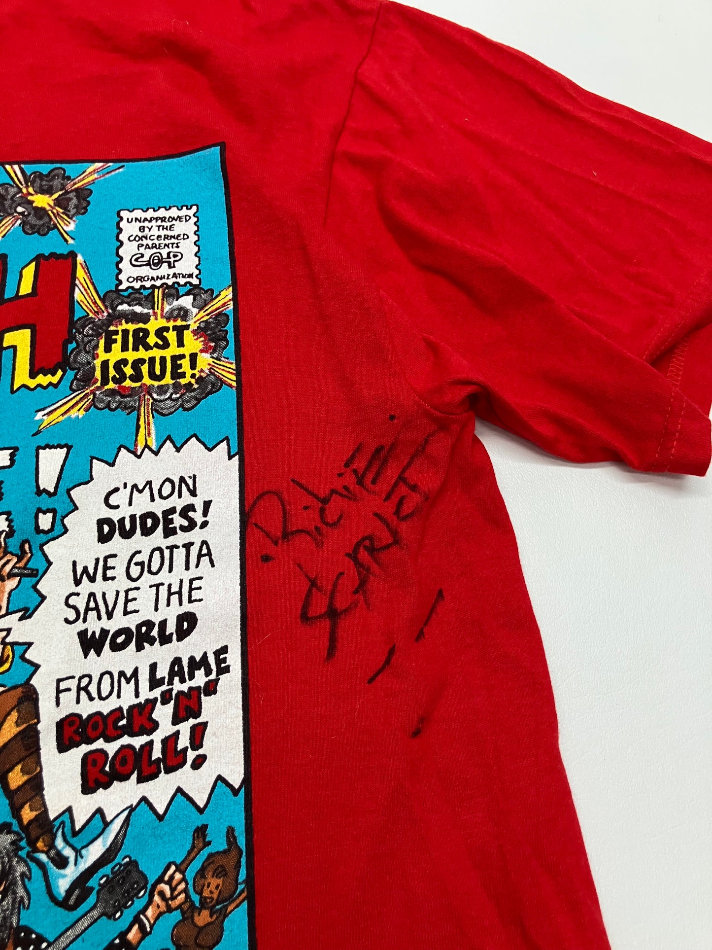 Sebastian Bach 1999 Tour Autographed Tee