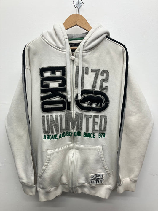 Y2K Embroidered Ecko Unltd. Zip Up Hoodie
