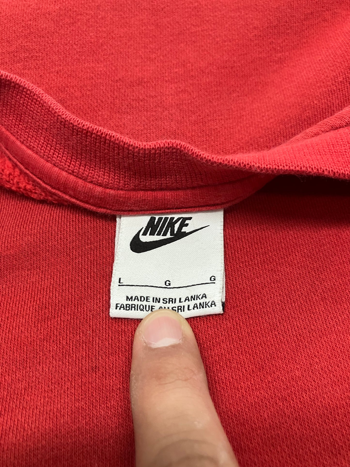Y2K Style Nike Embroidered Sweater
