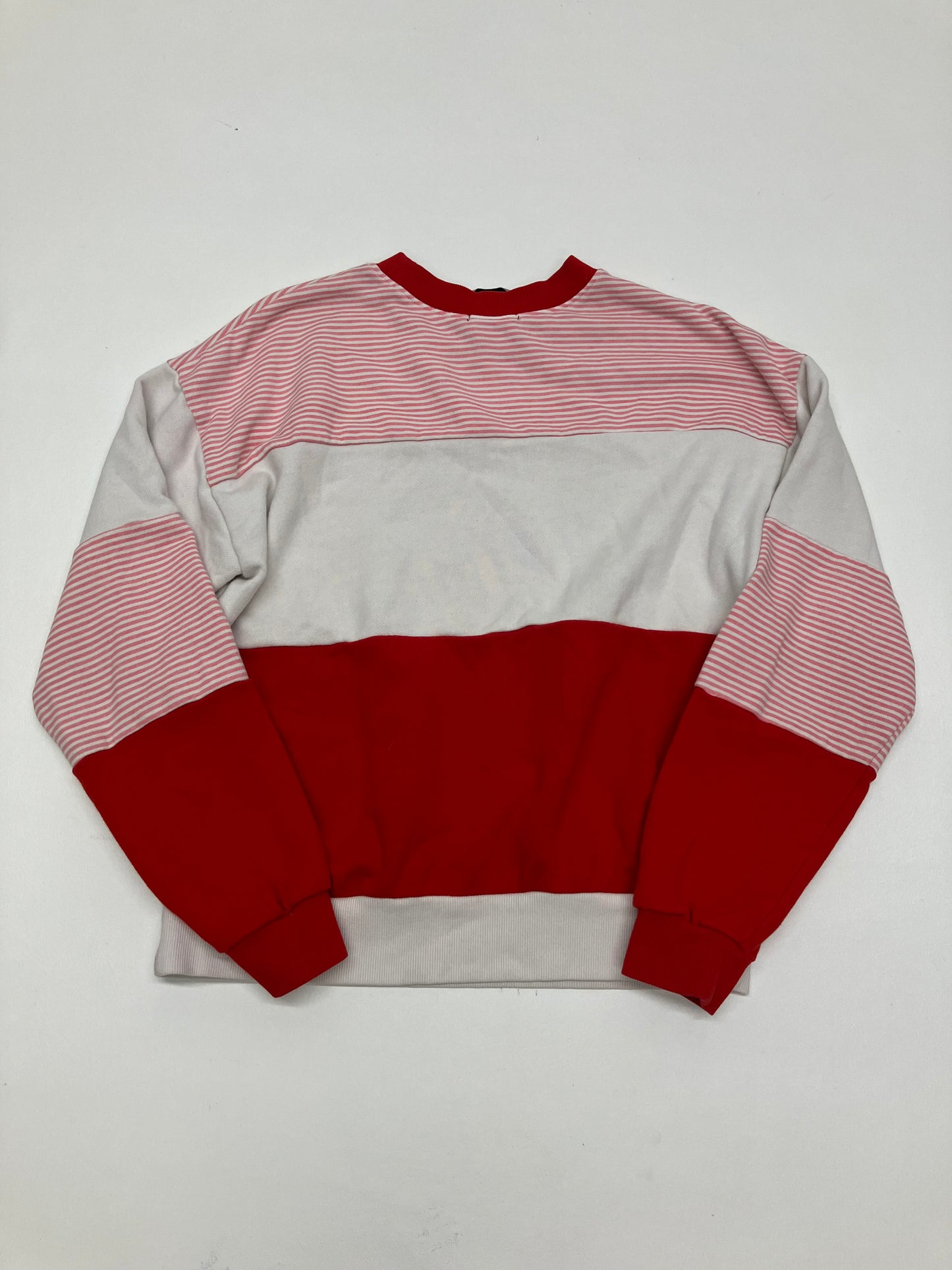 Forever 21 X Wilson Tennis Striped Crewneck