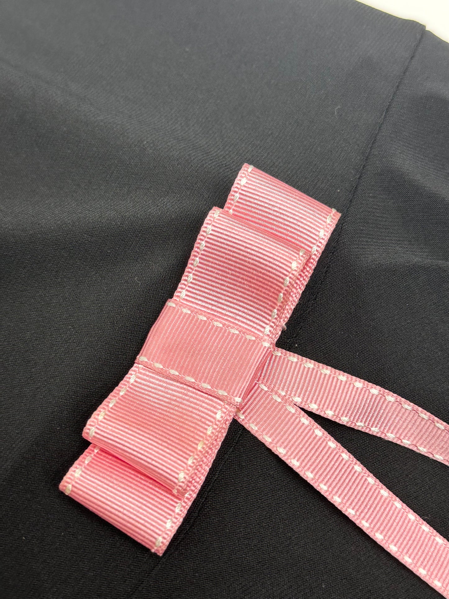 Vintage Celine Pink Bow Dress