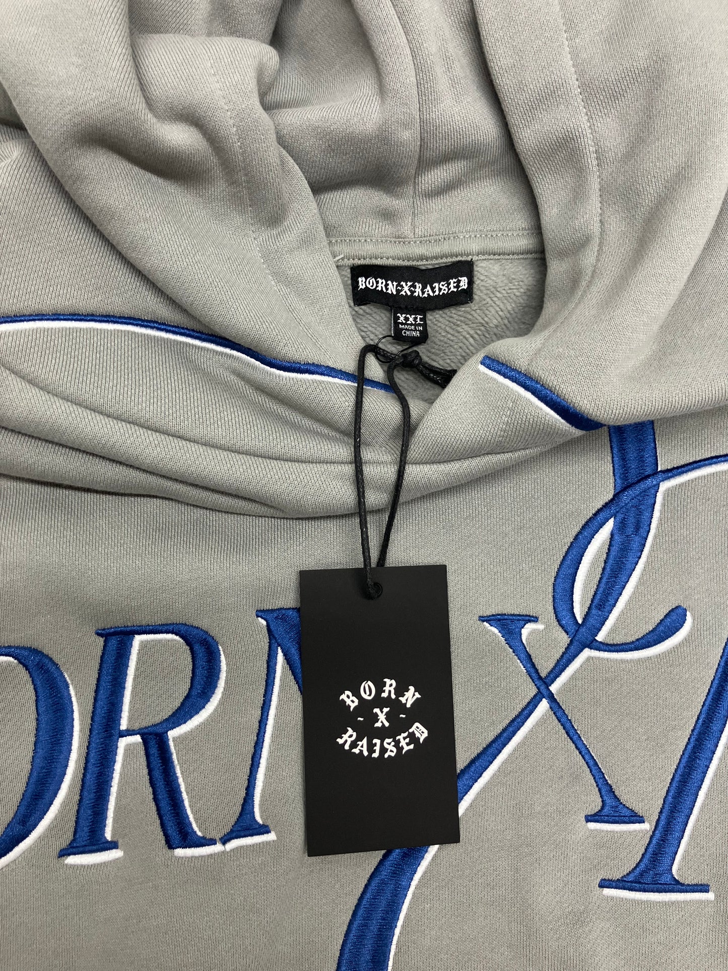 Born X Raised NWT Giant Logo Hoodie