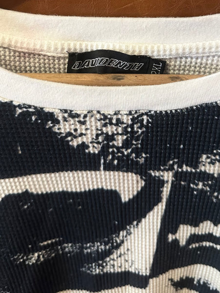 All Over Lips Fang Graphic Thermal