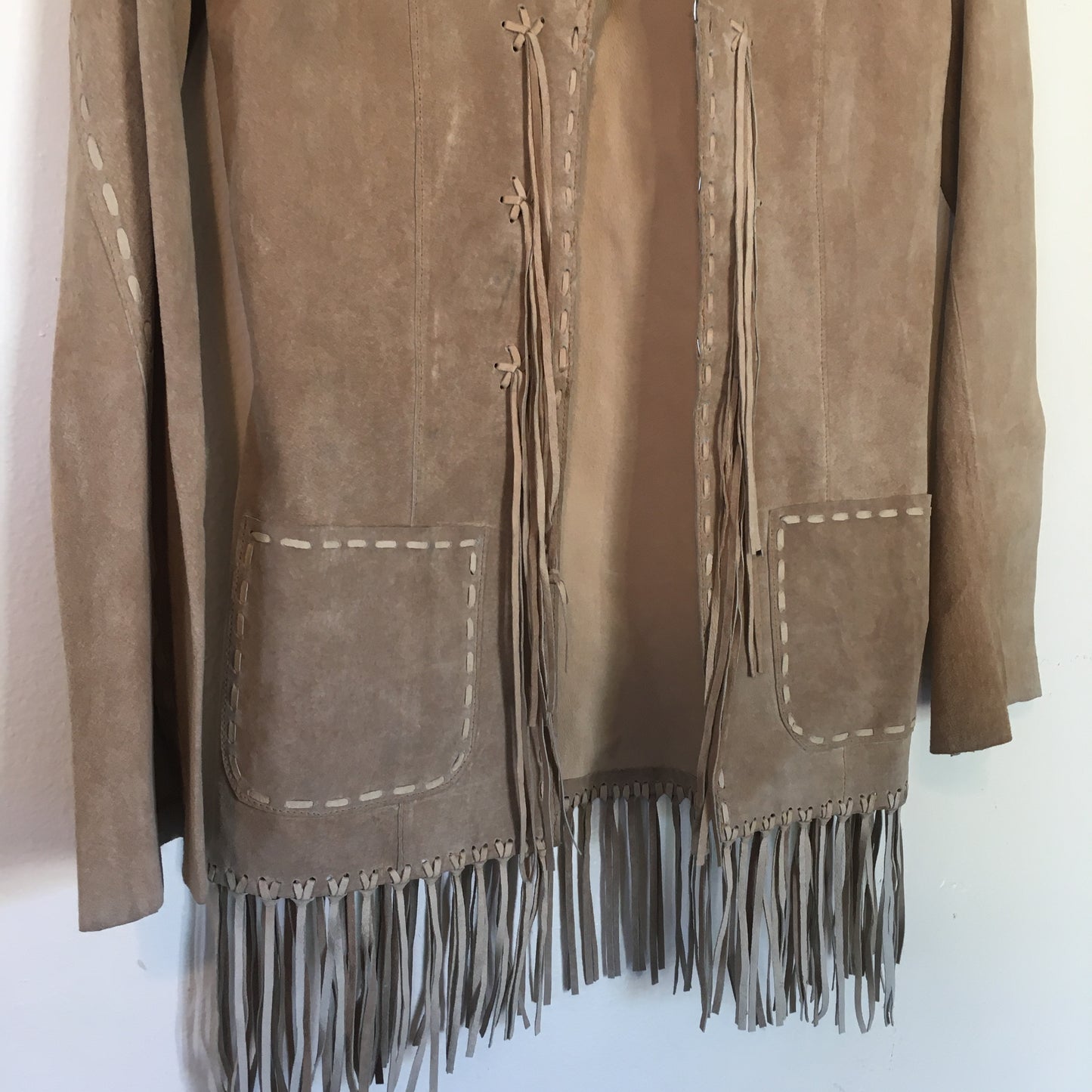 Leather Fringe Jacket