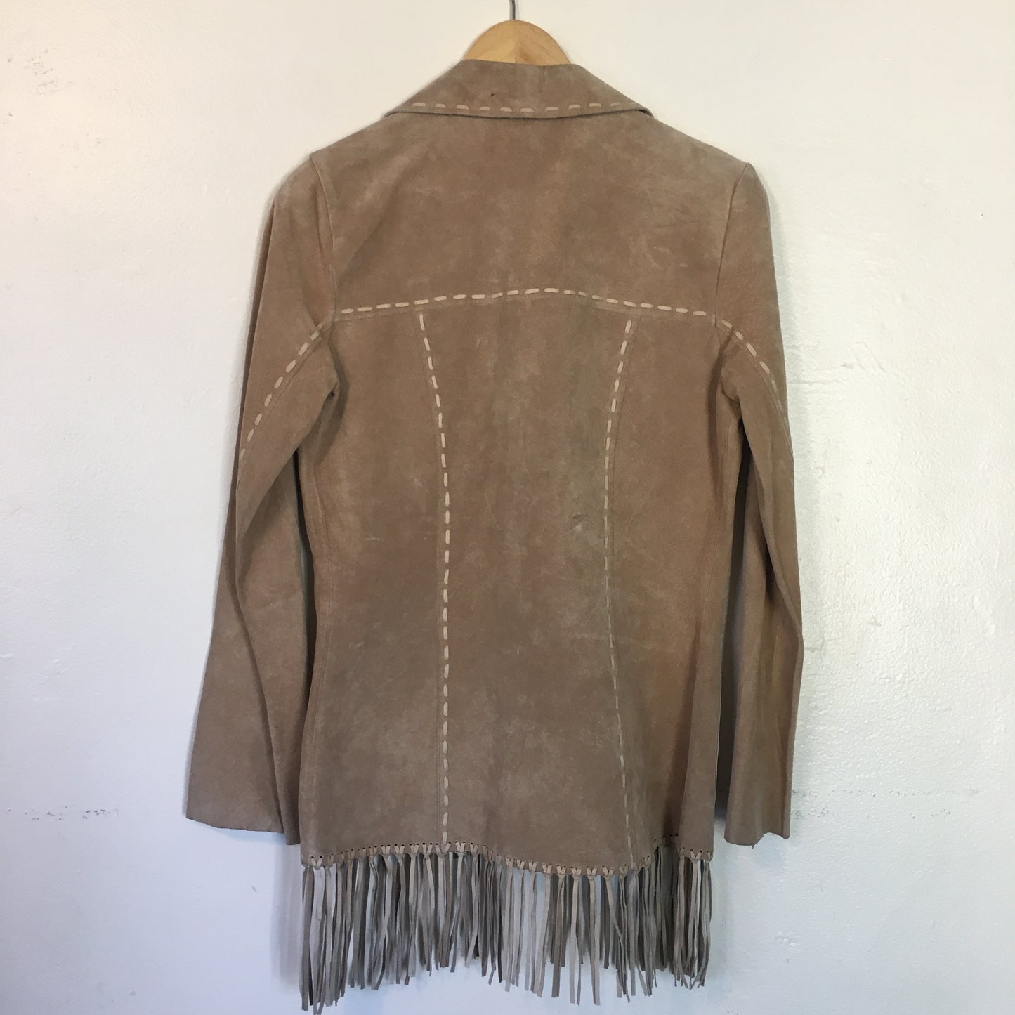 Leather Fringe Jacket