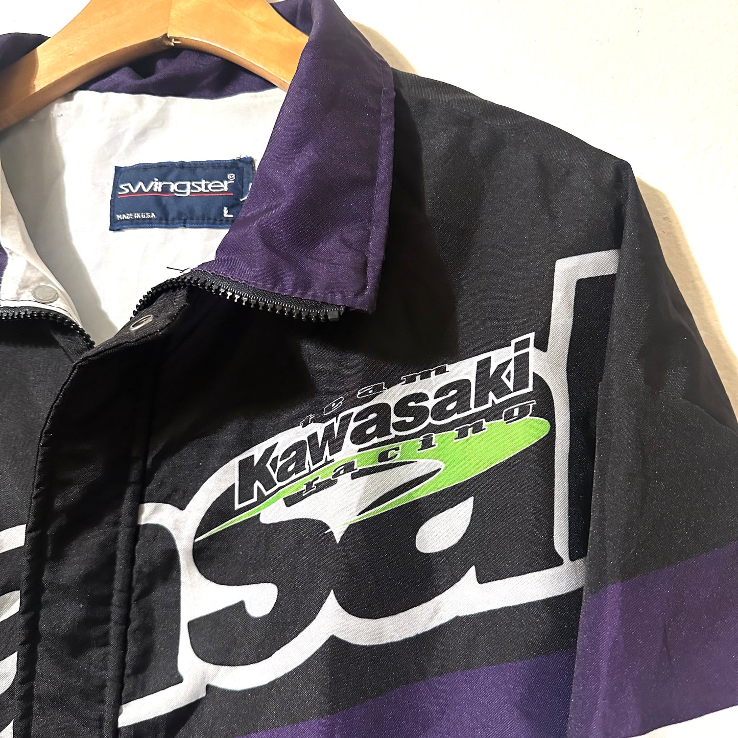 Vintage Kawasaki Racing Jacket