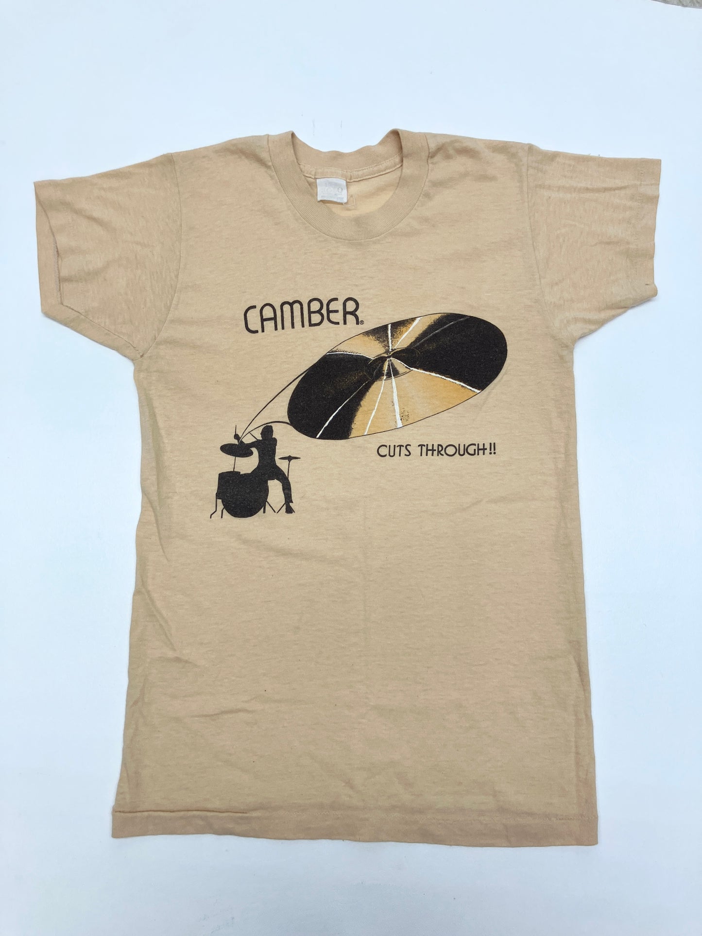 Vintage 1970s Camber Cymbals Tshirt