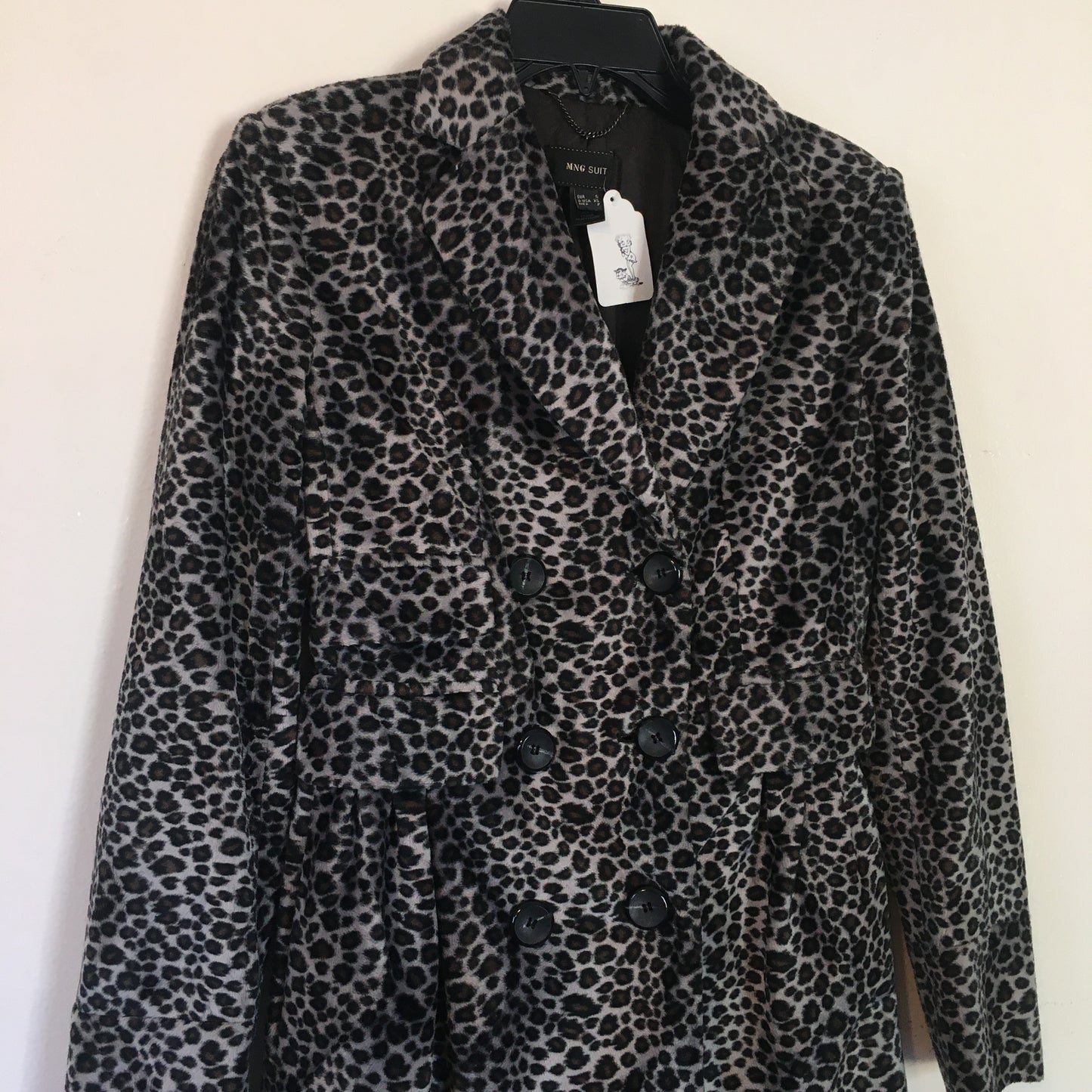 Leopard Print Coat