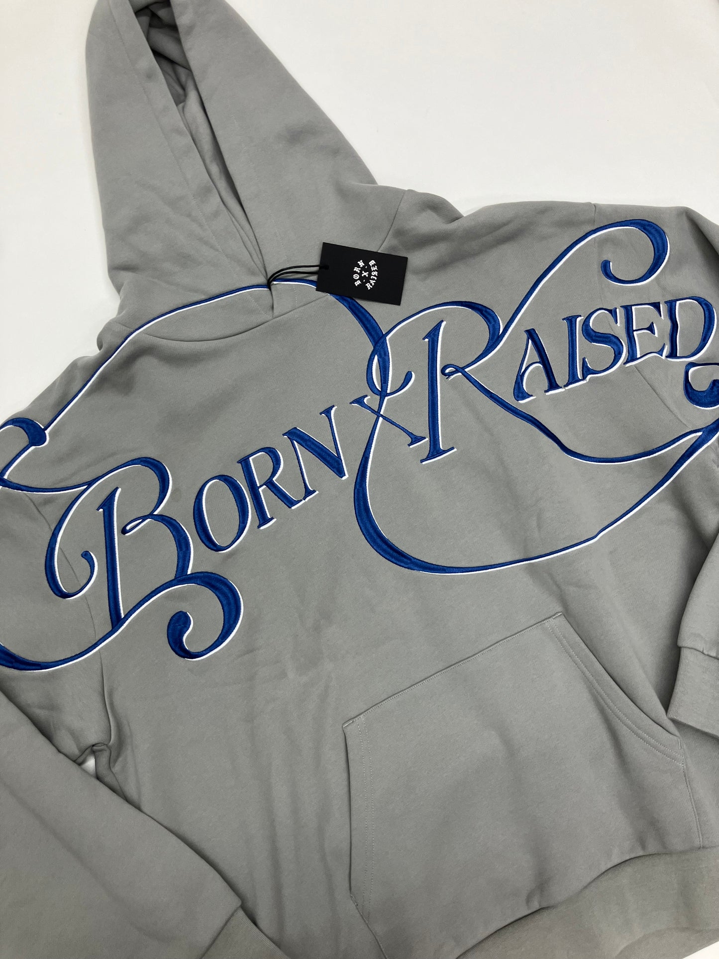 Born X Raised NWT Giant Logo Hoodie