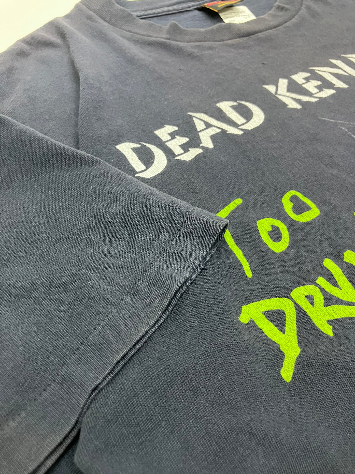 Vintage 1995 Dead Kennedys Too Drunk To Fuck Tee