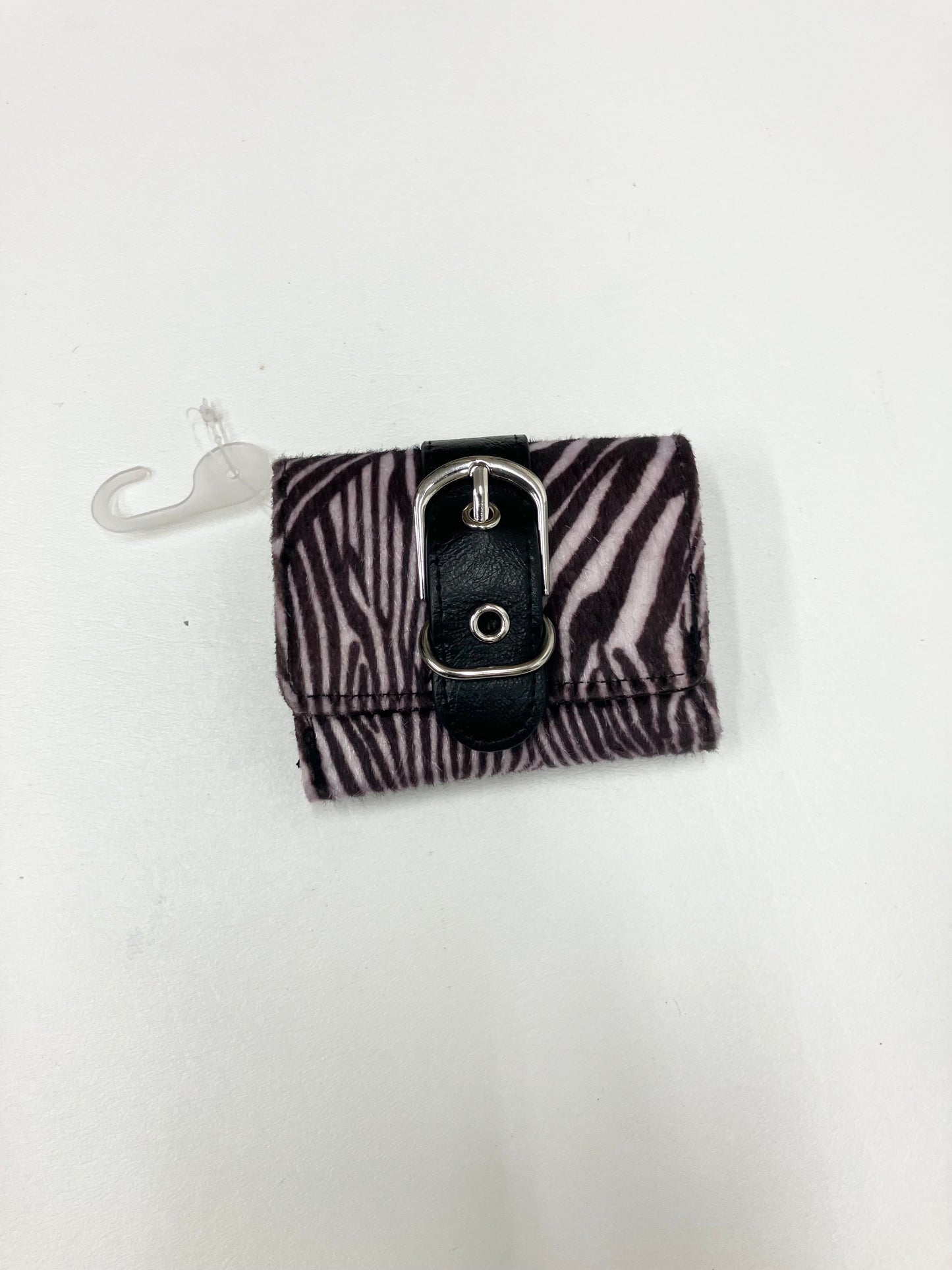 Pink Zebra Print Purse + Wallet