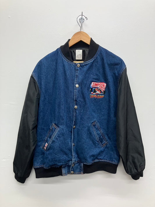 Vintage 1990’s Simpson Indy Race Denim Jacket