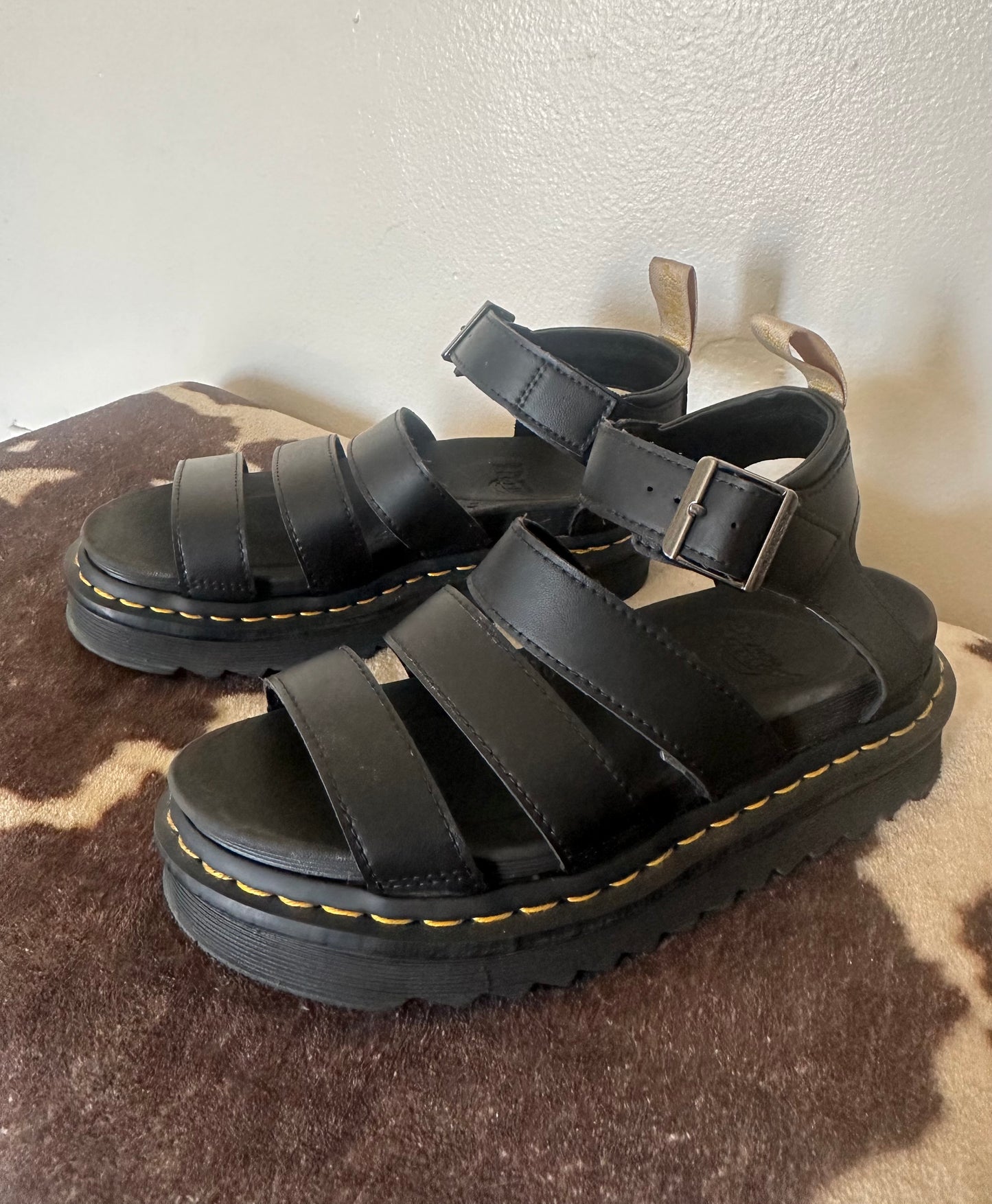 Vegan Doc Marten Sandals