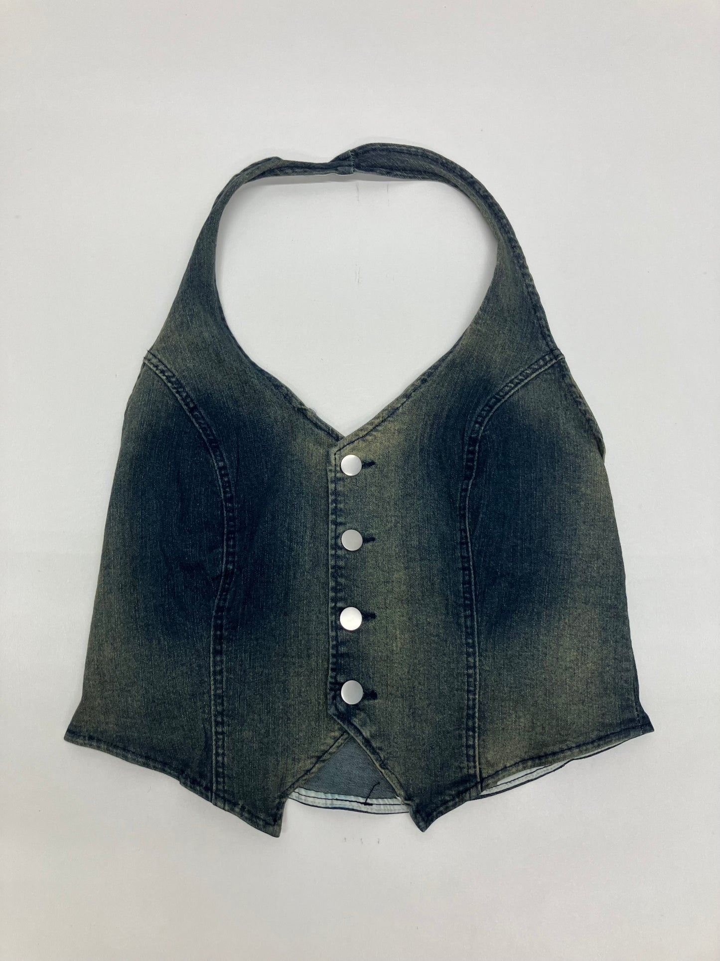 Denim Button up Top