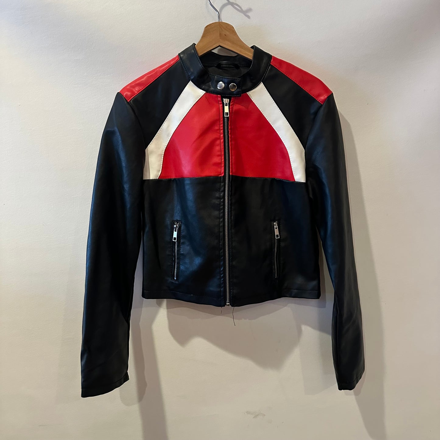 Pleather Moto Jacket