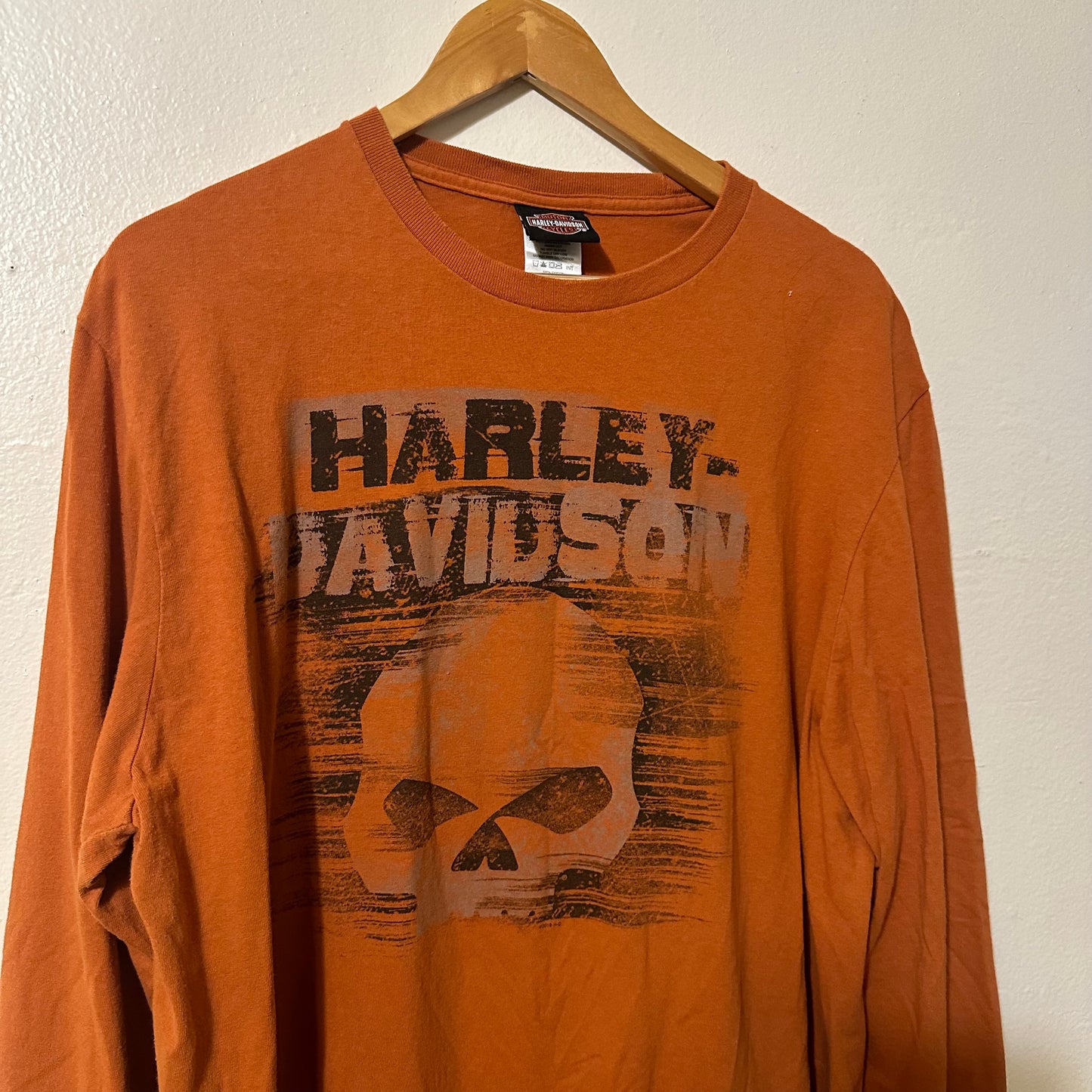 Harley-Davidson Skull Graphic Long-Sleeve