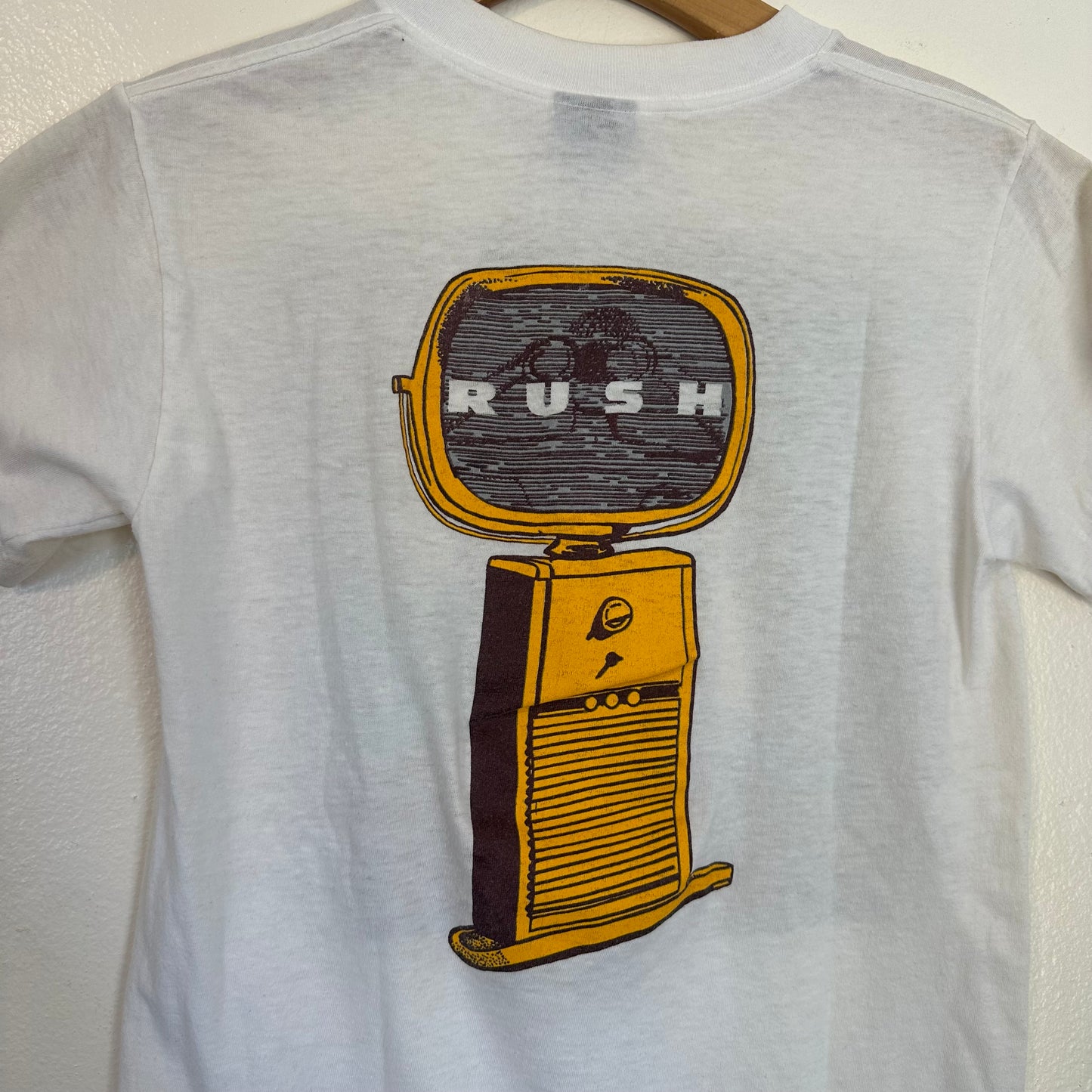 1985 Rush “Power Windows” Graphic T-Shirt