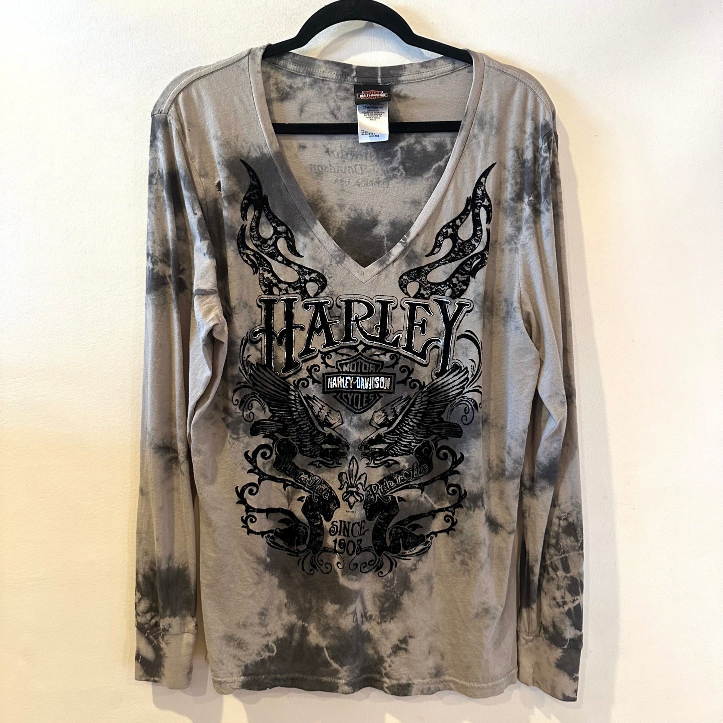 Harley-Davidson Tie-Dye Long Sleeve