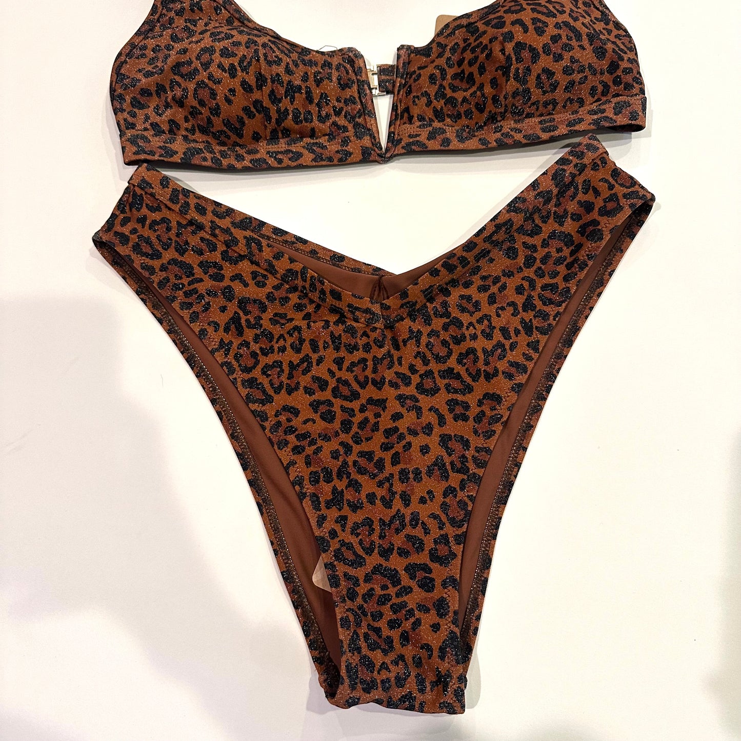 Leopard Print Bikini Set
