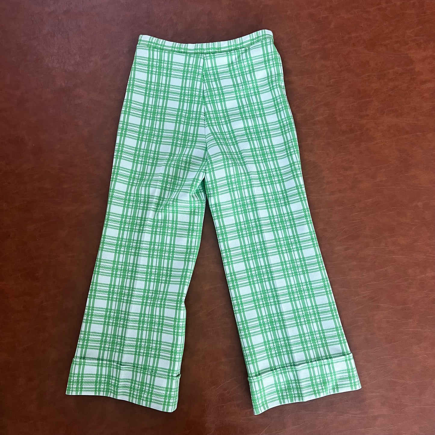 Vintage Green Plaid 3 Piece Set