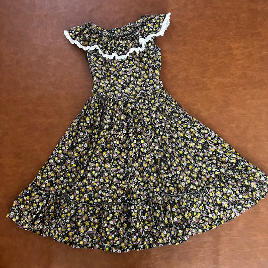 Vintage Babydoll Floral Dress