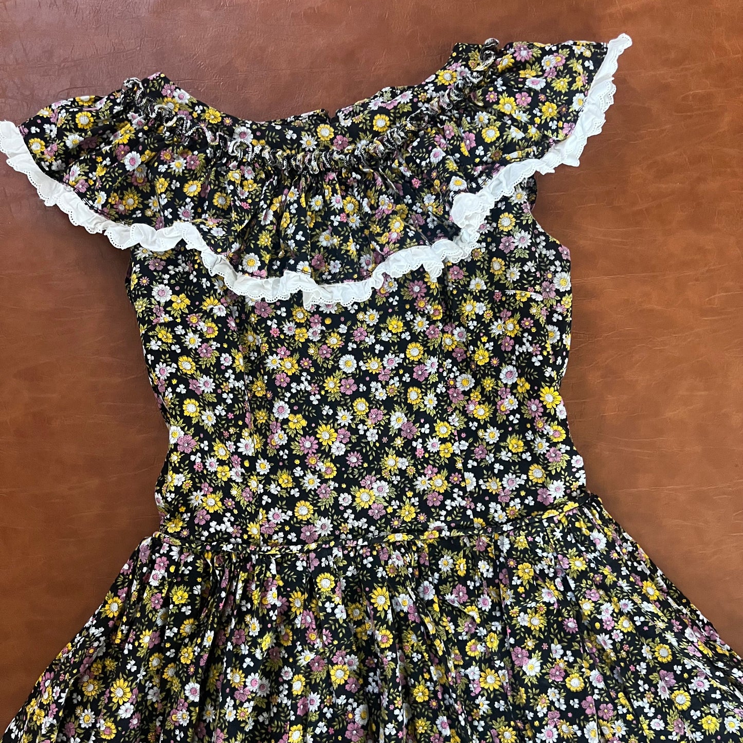 Vintage Babydoll Floral Dress