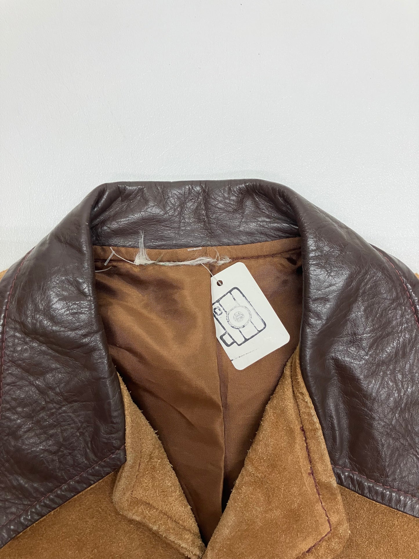 Vintage 1970's Genuine Suede Leather Jacket