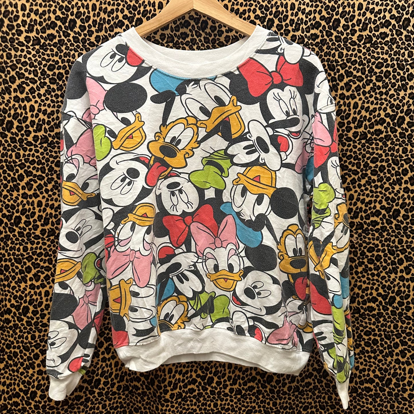 Disney Mickey & Friends All-Over Sweatshirt