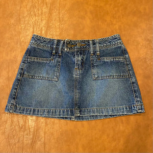 Y2K Denim Mini Skirt