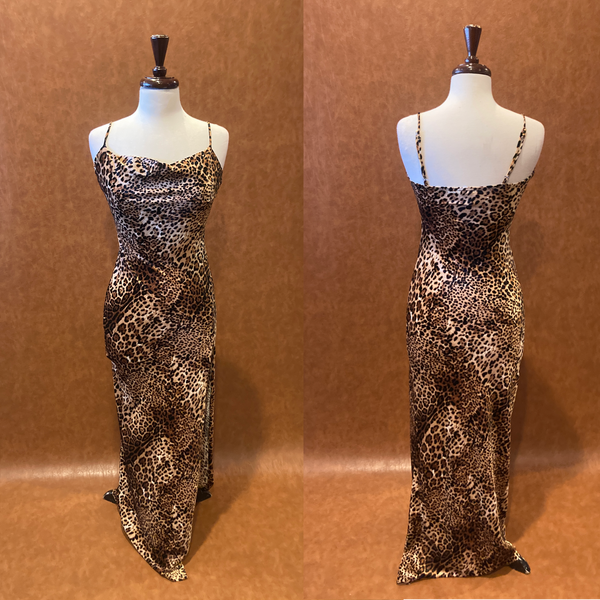 Velvet Leopard Dress