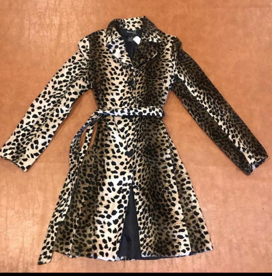 Formula X Leopard Print Coat