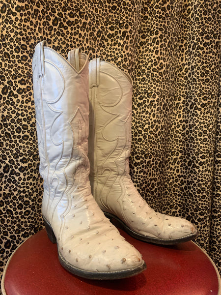 White Cowboy Boots