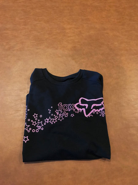 FOX pink/back jersey